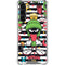Looney Tunes Marvin the Martian Striped Patches Galaxy S24 FE Clear Case